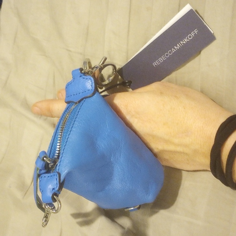 Rebecca Minkoff Mini Julian Bag, Blue, NWT